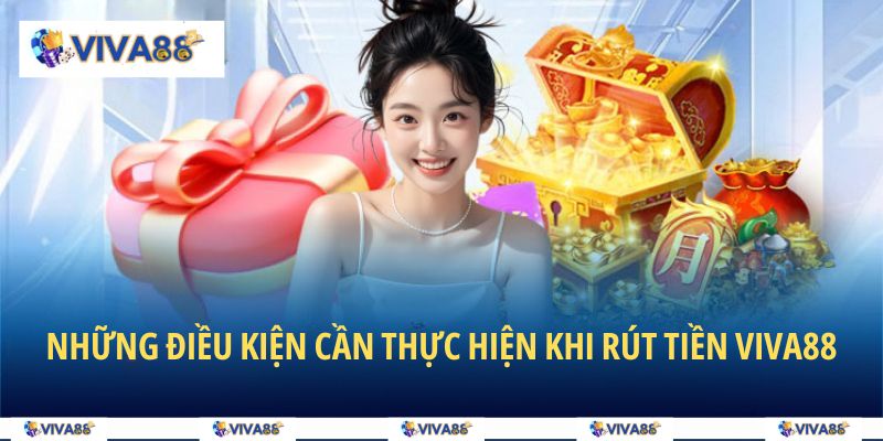 Những điều kiện phải tuân thủ khi rút tiền VIVA88